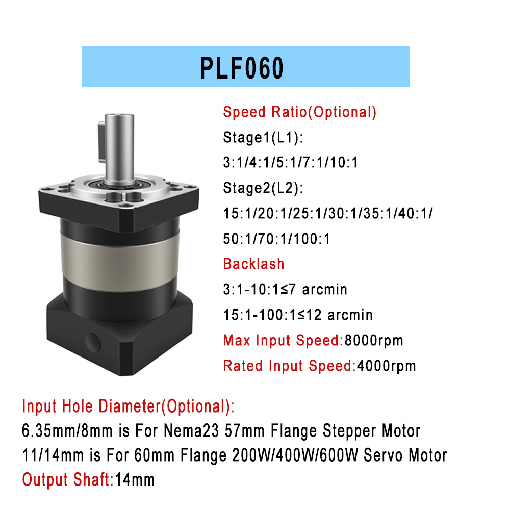 Planetary Reducer 57/86mm Step - Planetary Gearbox Reducer Nema 23 34 评论和价格